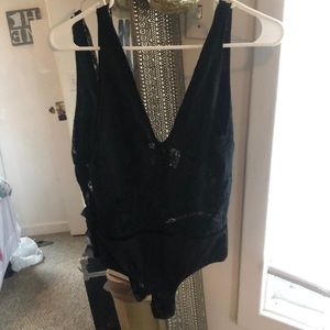 Sexy Black Bodysuit